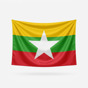 Myanmar Flag +10,000&nbsp;Ks